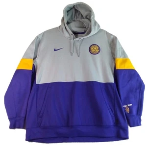 LSU Tigers Nike Drifit Pullover Hoodie XXL GEAUX TIGERS Kängurutasche - Bild 1 von 10