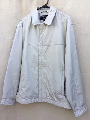 Dockers Nylon Mens Beige rain jacket size L - Image 1 of 4