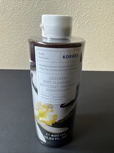 Korres Renewing Body Cleanser Vanilla Blossom 13,53 oz/400ml Neu & Versiegelt - Bild 1 von 2