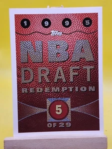 1995-96 Topps NBA Draft Redemption Expired Redemption #5 Kevin Garnett - Picture 1 of 2