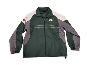 Sports Illustrated Green Bay Packers Lightweight Windbreaker Jacket Large (A20) - Picture 1 of 3