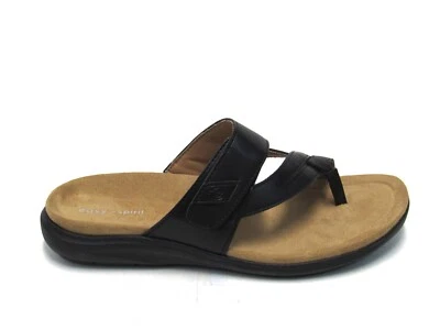 Sandalia plana sin cordones Easy Spirit Wilamena (para mujer) - negra - talla 7,5 M Foto 1 de 4