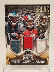 2014 Crown Royale /399 Allen Robinson Jordan Matthews Mike Evans Rookie RC - Picture 1 of 2