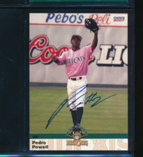 2007 Choice #21 Pedro Powell Lynchburg Hillcats Signed Autograph (DO59) SWSW6