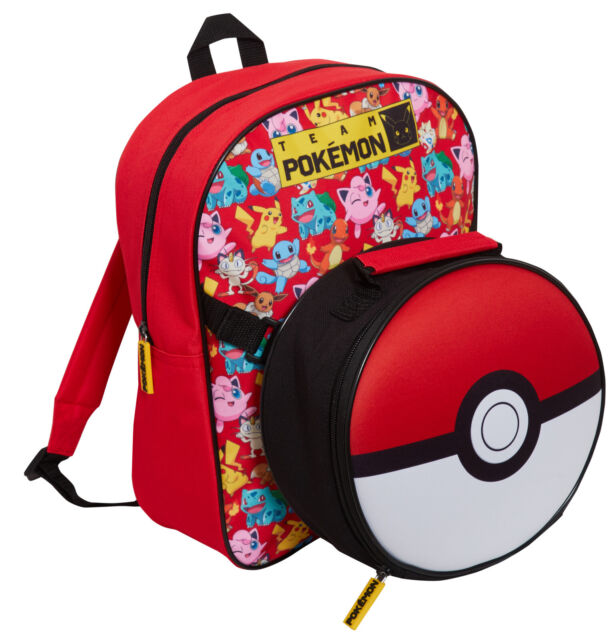 GENERICO Set de Estuche y mochila Pokémon Pikachu