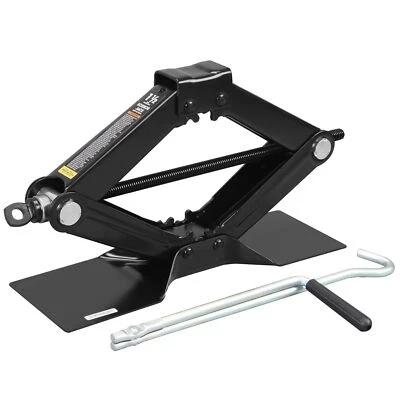 BIG RED Torin 1.5 Ton (3,000 lb) Capacity Steel Scissor Lift Jack Car Kit, Black - Image 1 of 4