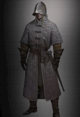 Gambesón Medieval, Disfraz Vikingo Gambesón, Disfraz Grueso Acolchado, SCA Larp Foto 1 de 4