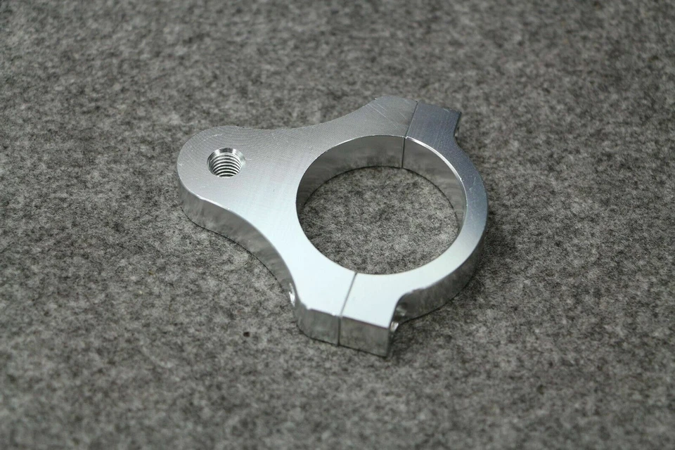 apto para garfo amortecedor de suporte de montagem de quadro de direção de alumínio 48 mm - Imagem 1 de 3