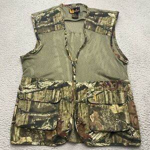 Browning Vest Mens XL Camo Hunters Mesh Small Game Pouch Hunting