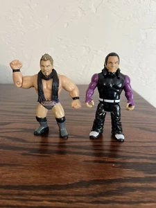 WWE Retro Lot of 2 Chris Jericho Jeff Hardy WWF Hasbro Mattel Wrestling Figure - Picture 1 of 12