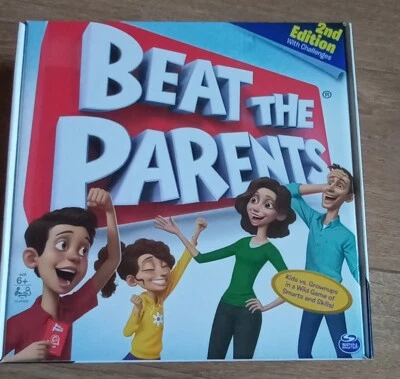 Spin master beat the parents 2nd edition with challenges family board game - Image 1 of 2
