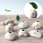 Creative Stone Shape Vase Ceramic Stoneware Home Desktop Ornaments