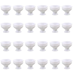 24pcs Échelle N 1:150 Parterre de Fleurs Parc Jardin Modèle Ferroviaire - Picture 1 of 4