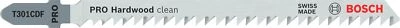 Bosch Stichsägeblatt T 301 CDF Clean for Hard Wood - Bild 1 von 4