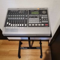 Roland Multitrack Recorder Mtr Vs-880 Vx Panded Body Dedicated Stand With Case
