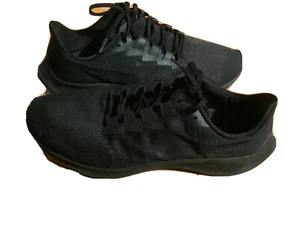 Size 11.5 - Nike Air Zoom Pegasus 37 Black Dark Gray 2020 - Picture 1 of 6