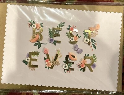 Tarjeta de firma Hallmark con sobre feliz cumpleaños Foto 1 de 3