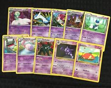 Random Lot Of 10 Psychic Type Pokemon Rare And Holofoil Lightly Played Lot#2