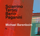 Michael Barenboim Sciarrino Tartini Berio Paganini Cd Album Digipak