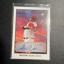 2010 TRISTAR Obak Auto Black /50 Alex Wilson #A45 Auto B4