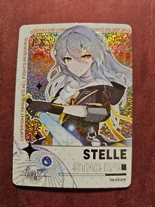 Honkai Star Rail EX Stelle HK-EX-018 Premium Holo Rare Goddess Anime Card - Picture 1 of 2