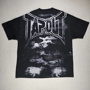 Tapout Shirt Men's 2XL Black Camo Eagle Made In USA Vintage Y2K MMA XXL - Picture 1 of 10