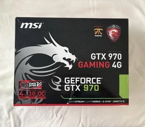 MSI NVIDIA GeForce GTX 970 4GB GDDR5 Graphics Card (GTX970GAMING4G) - Bild 1 von 8