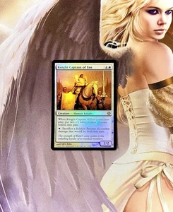KNIGHT-CAPTAIN OF EOS *FOIL* SP 2008 MTG SHARDS OF ALARA RARE #17 NM-LP/EX+ - Picture 1 of 2