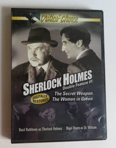 Sherlock Holmes Double Feature 1, 2003, B&W, Digitally Restored, Critics' Choice - Imagen 1 de 2