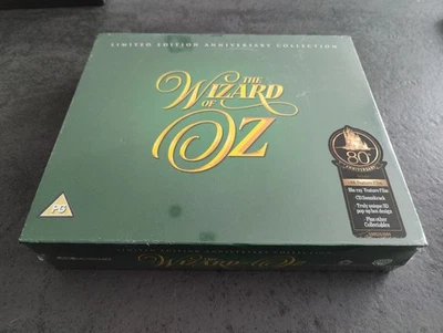 The Wizard Of Oz Ltd 4k 80th Anniversary Limited Box Set New Sealed Rare - Image 1 of 4