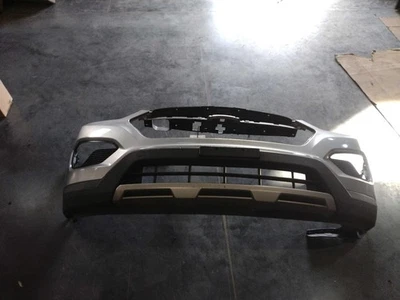 2016 Hyundai Santa Fe Silver Front Bumper Assembly OEM 355209 87K Miles - Image 1 of 4