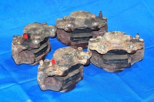 Juego completo de pinzas de freno delanteras y traseras Rolls Royce Silver Shadow 1965-1972 - Imagen 1 de 13