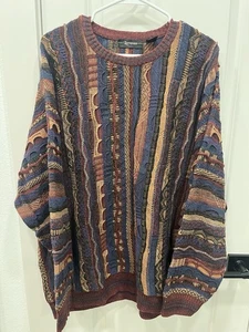 Lorenzo Pullover Herren 2XL Mehrfarbig Coogi Style Gebraucht Pulli - Bild 1 von 16