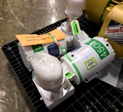 BALDOR CWDM3538 .5HP, 1775RPM, 3PH, 60HZ, 56C, 3514M with Baldor WDF-918-05-B5-G - Image 1 of 4