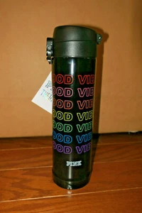 WASSERFLASCHE THERMOS Victoria’s Secret PINK SPORT GYM 15oz REGENBOGEN GUTE STIMMUNG - Bild 1 von 7
