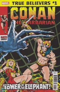 True Believers - Conan the Barbarian The Tower of the Elephant #1 NM Marvel 2019