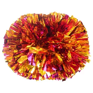 Game Pom Poms Cheerleading Cheering Ball Flower Sports Match Vocal Dance Party s - Picture 1 of 21