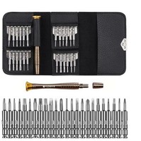  25pcs Pen Screwdriver Kits Magnetic Multi-Bits Repair Tool Set Torx Precision