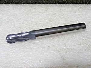 ISCAR EBLI-A-500-1.0-C500-90,1/2" x 1" x 4-1/2" solid carbide ball endmill (K) - Picture 1 of 5