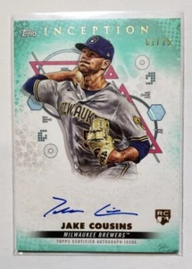 2022 Topps Inception JAKE COUSINS RC Rookie & Emerging Stars AUTO #61/75 - Bild 1 von 2