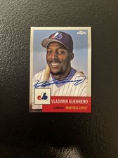 2022 Topps Chrome Platinum VLADIMIR GUERRERO *Silver Refractor ON CARD Auto