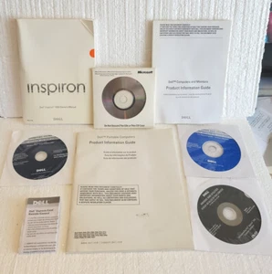 Inspiron 1420 Owner's Manual & Reinstallation Driver CD-ROM Lot Office 2003 - Afbeelding 1 van 8