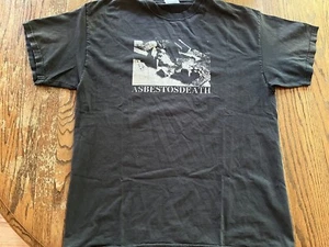 Rara T-Shirt Vintage Amianto Adulto L Punk Death Doom Thrash Southern Lord - Foto 1 di 4