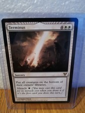 MTG Terminus [English, Avacyn Restored, Free P&P] Magic The Gathering gold rare