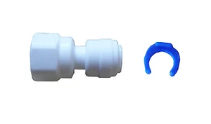 Adaptador para nevera / heladeras para tubo de 1/4", rosca de 1/4" - Imagen 1 de 1