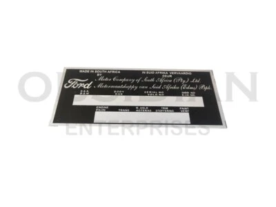 Raro Ford Capri Perana 302 V8 1971 manual - Ford hecho en Sudáfrica Foto 1 de 4