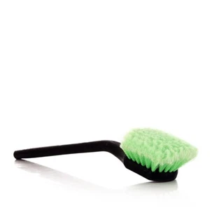 Car Tire Wheel Wash Detail Brush 20" Long Curve Handle 2" Soft Bristle - Picture 1 of 9