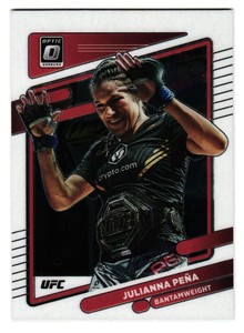 2022 Donruss Optic UFC Base #5 Julianna Pena - Bantamweight