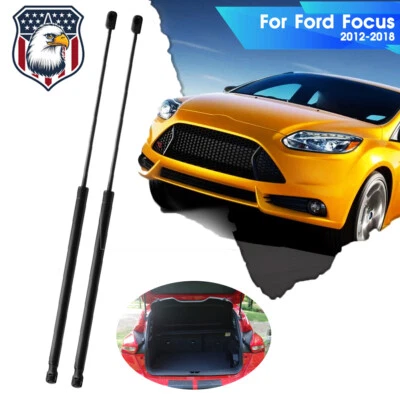 QTY2 For Ford Focus 2012-2018  Rear Tailgate Supports Gas Shocks Springs Struts Foto 1 de 4