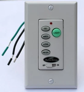 Ceiling Fan Remote Wall Control Hampton Bay Harbor Breeze Litex WC-100L GENUINE  - Picture 1 of 1